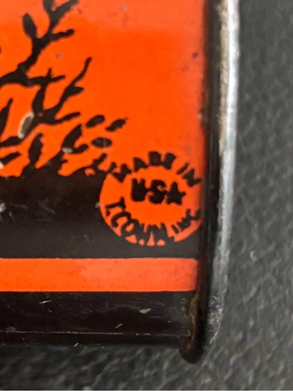 Vintage Halloween Rattle Noisemaker